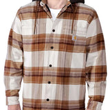 חולצת קפוצ'ון פלאנל - חום CARHARTT