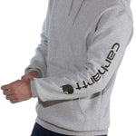 קפוצ'ון עם לוגו שרוול בגזרת Loose - אפור CARHARTT