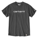 טישירט עם לוגו קדמי - אפור CARHARTT