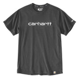 טישירט עם לוגו קדמי - אפור CARHARTT