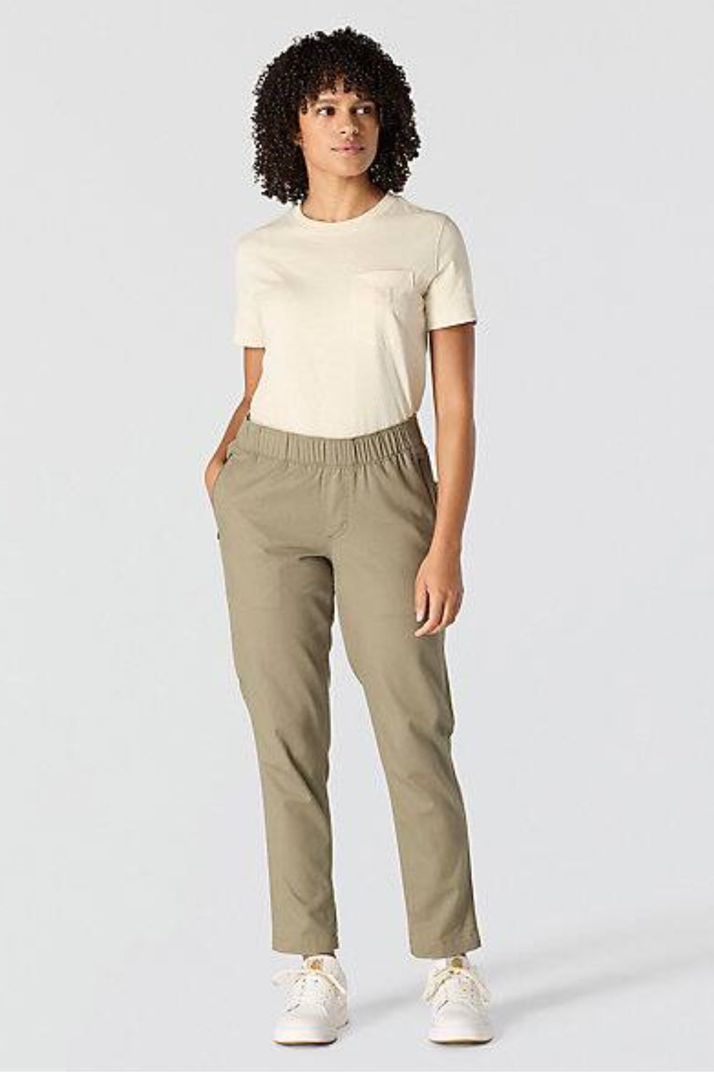 מכנסי עבודה לנשים CARHARTT FORCE™ - זית CARHARTT