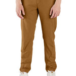 מכנסי חצי סרבל בגזרת Relaxed - חום CARHARTT