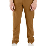 מכנסי חצי סרבל בגזרת Relaxed - חום CARHARTT
