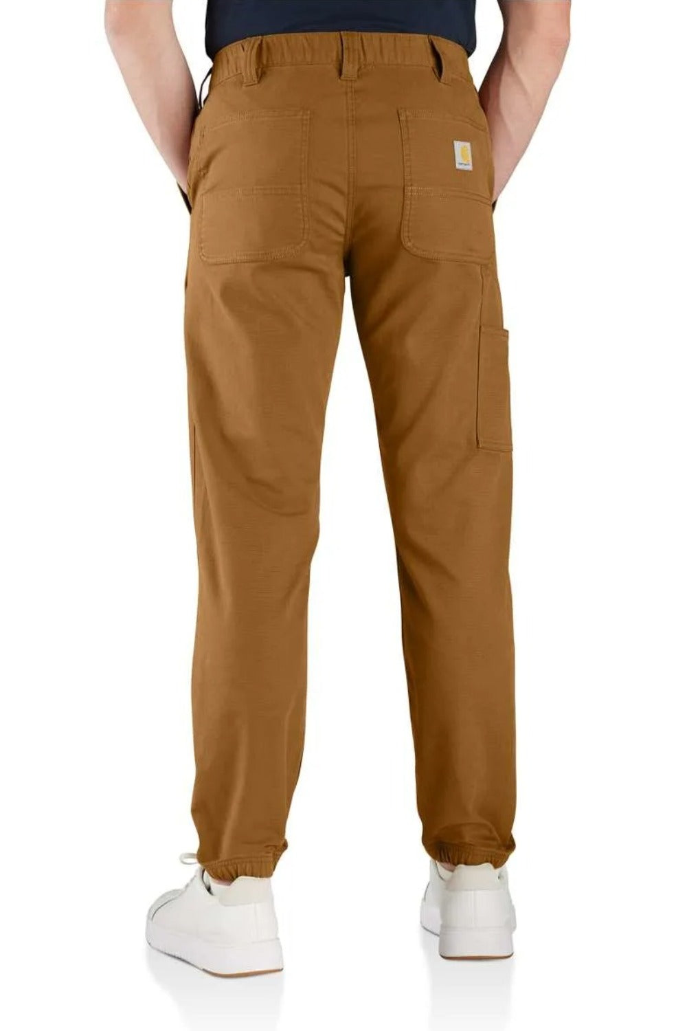 מכנסי חצי סרבל בגזרת Relaxed - חום CARHARTT