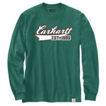 טישירט עם הדפס גרפי - ירוק CARHARTT