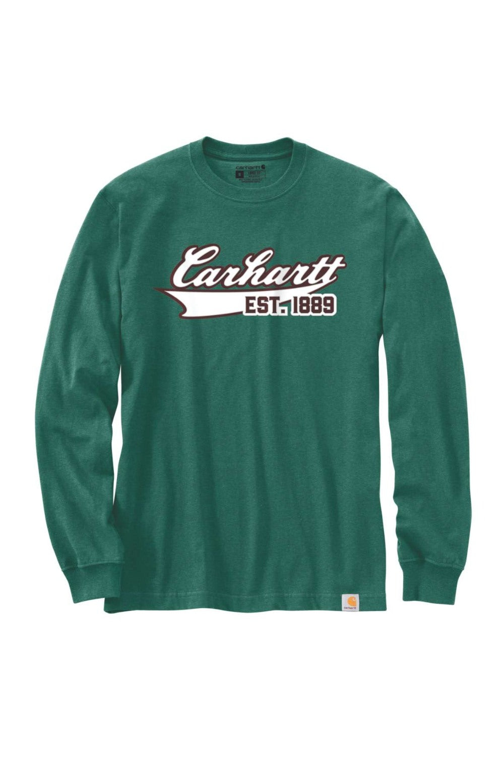 טישירט עם הדפס גרפי - ירוק CARHARTT