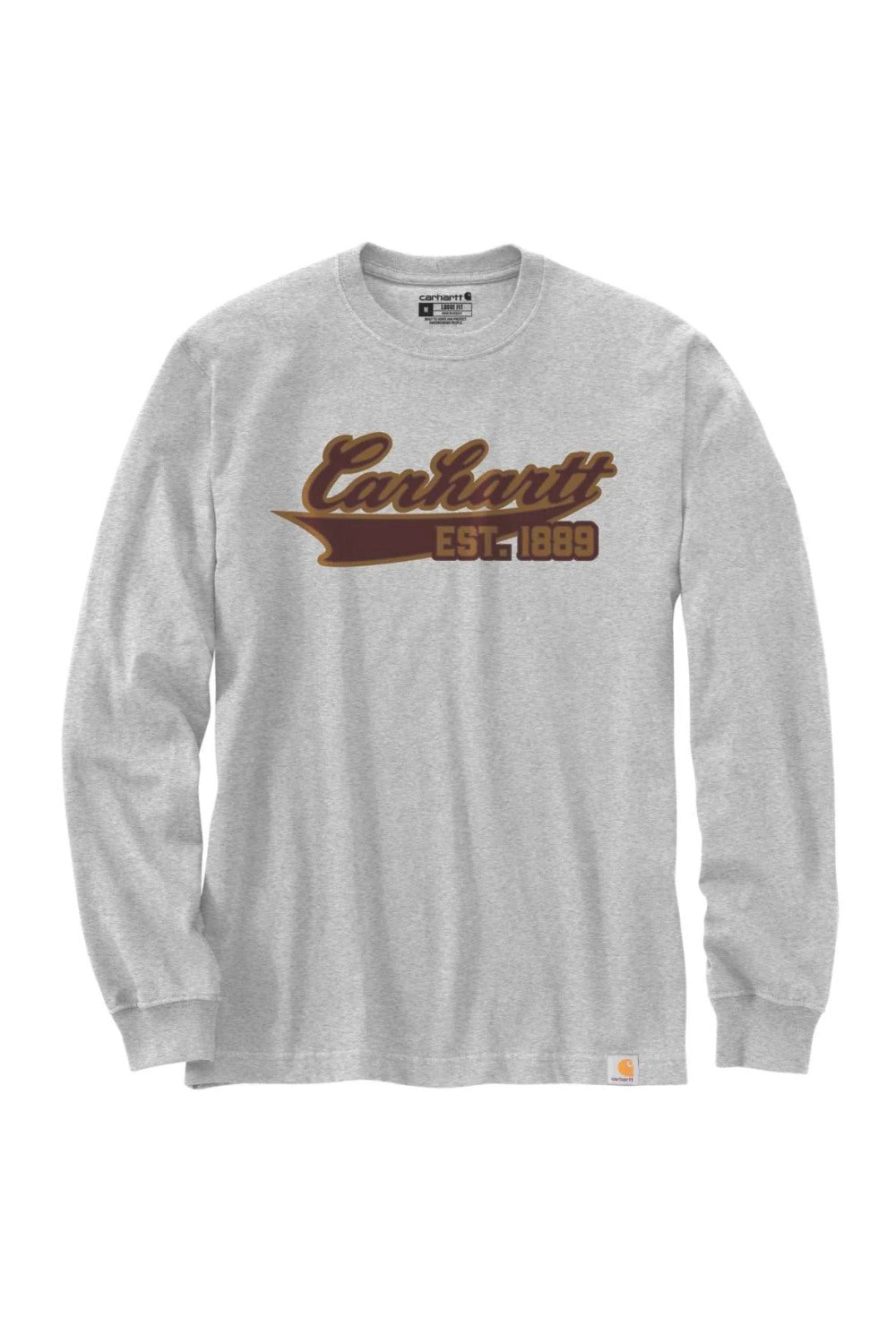 טישירט עם הדפס גרפי - אפור CARHARTT
