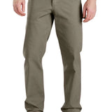 מכנסי חצי סרבל מבד דאק - חום CARHARTT