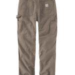 מכנסי חצי סרבל מבד דאק - חום CARHARTT