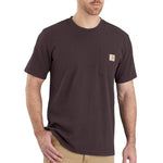 טישירט עם כיס ולוגו - סגול CARHARTT