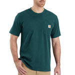 טישירט עם כיס ולוגו - ירוק CARHARTT
