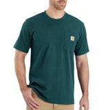 טישירט עם כיס ולוגו - ירוק CARHARTT