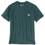 טישירט עם כיס ולוגו - ירוק CARHARTT