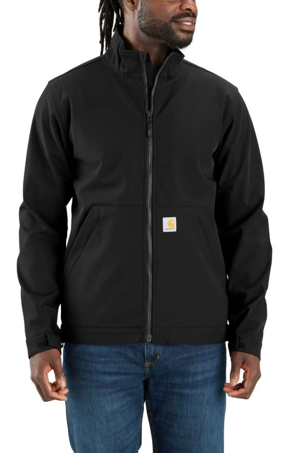 ג'קט סופטשל נגד גשם ורוח - שחור CARHARTT