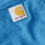טישירט ®FORCE עם כיס ולוגו - כחול CARHARTT