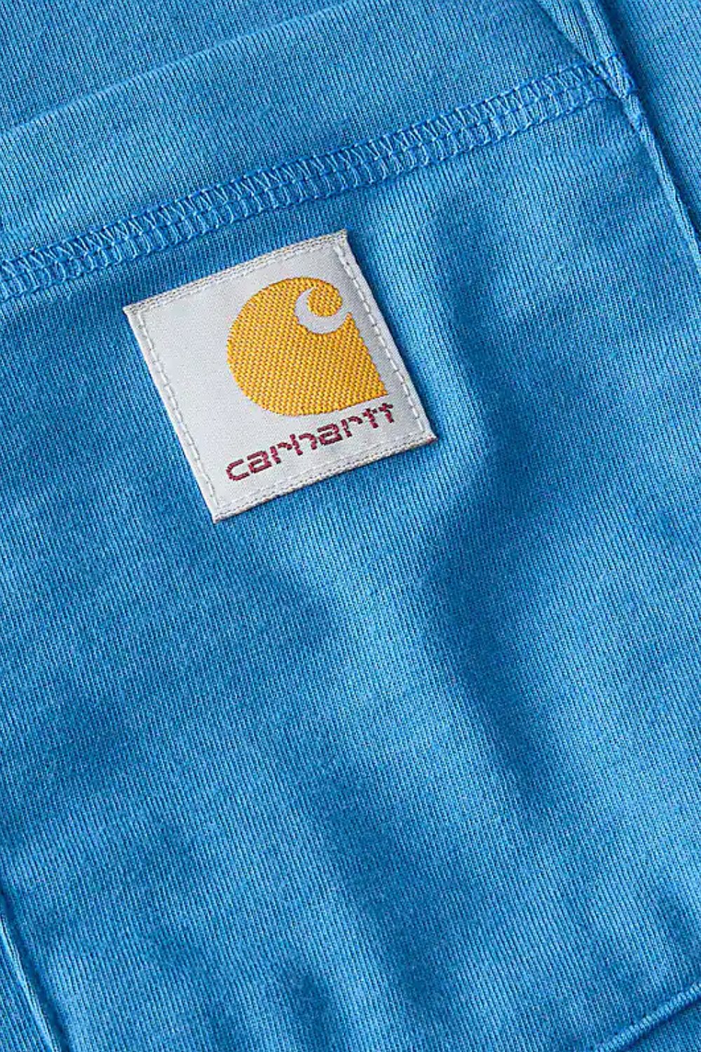 טישירט ®FORCE עם כיס ולוגו - כחול CARHARTT