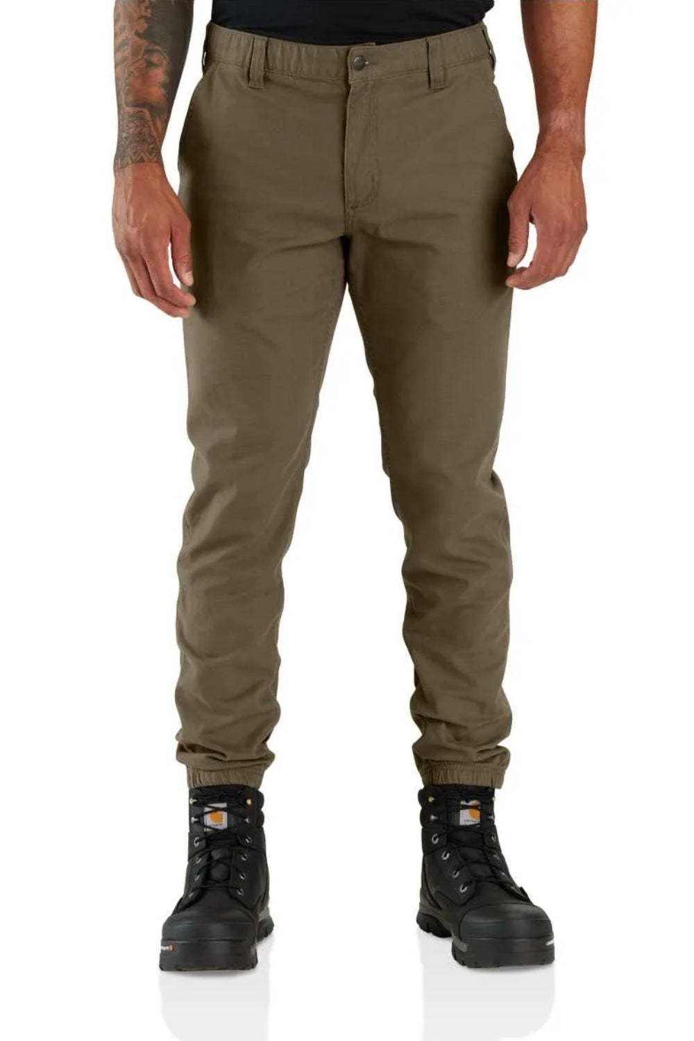 מכנסי חצי סרבל בגזרת Relaxed - זית CARHARTT