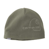 כובע גרב מפליס עם לוגו - זית CARHARTT