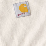 טישירט שרוול ארוך עם כיס ולוגו - שמנת CARHARTT