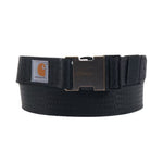 חגורת ניילון עם אבזם מתכת - שחור CARHARTT