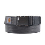 חגורת ניילון עם אבזם מתכת - אפור CARHARTT