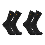 מארז 2 זוגות גרביים Force - שחור CARHARTT