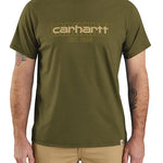 טישירט FORCE® עם לוגו קדמי - ירוק CARHARTT