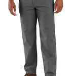 מכנסי חצי סרבל ריגבי Loose Fit - אפור CARHARTT