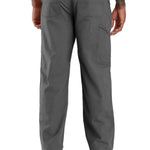 מכנסי חצי סרבל ריגבי Loose Fit - אפור CARHARTT