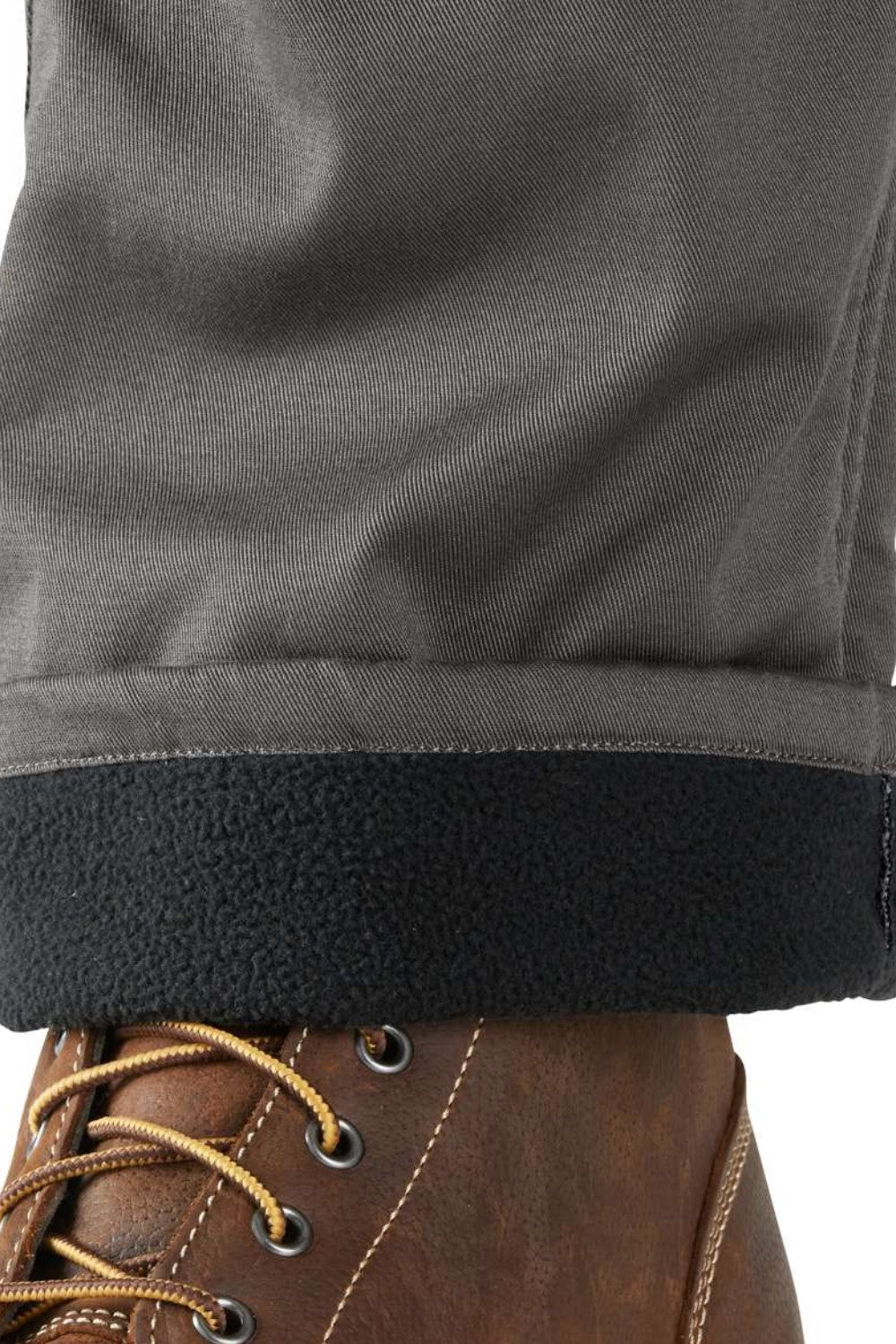 מכנסי דגמ"ח FORCE® עם בטנת פליז - זית CARHARTT