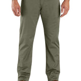 מכנסי דגמ"ח FORCE® עם בטנת פליז - זית CARHARTT