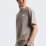 טישירט עם הדפס Evolution Box - אפור The North Face
