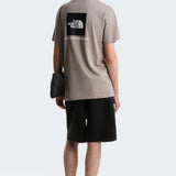 טישירט עם הדפס Evolution Box - אפור The North Face