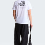 טישירט עם הדפס גרפי Mountain - לבן The North Face