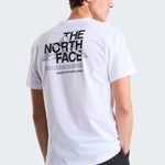 טישירט עם הדפס גרפי Mountain - לבן The North Face