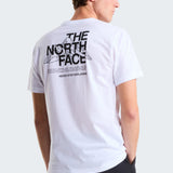 טישירט עם הדפס גרפי Mountain - לבן The North Face