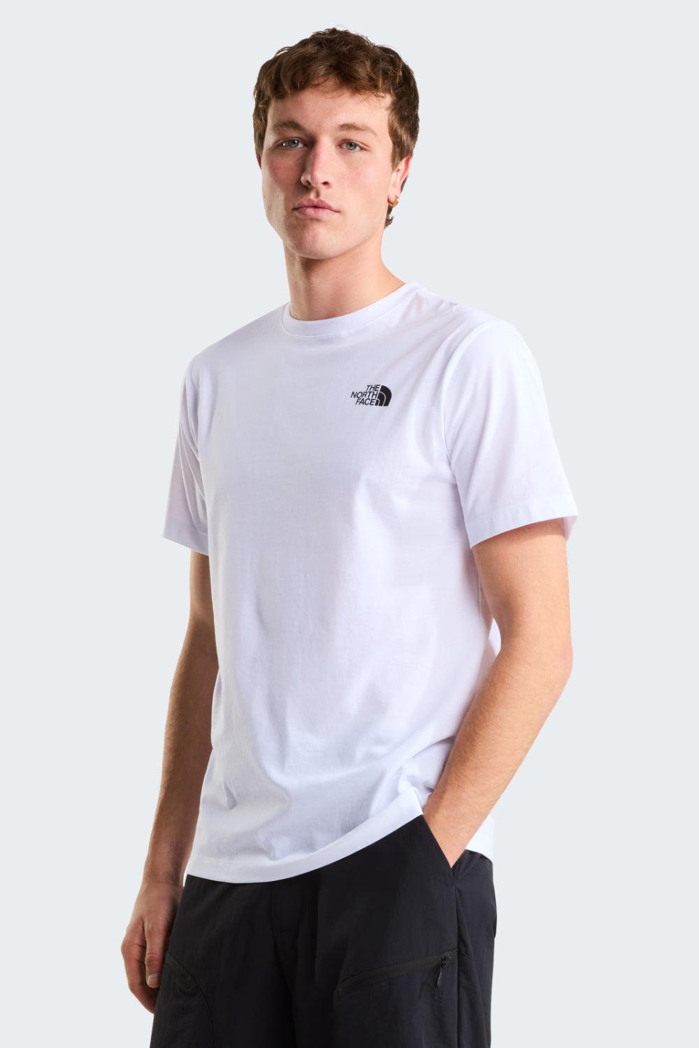 טישירט עם הדפס גרפי Mountain - לבן The North Face