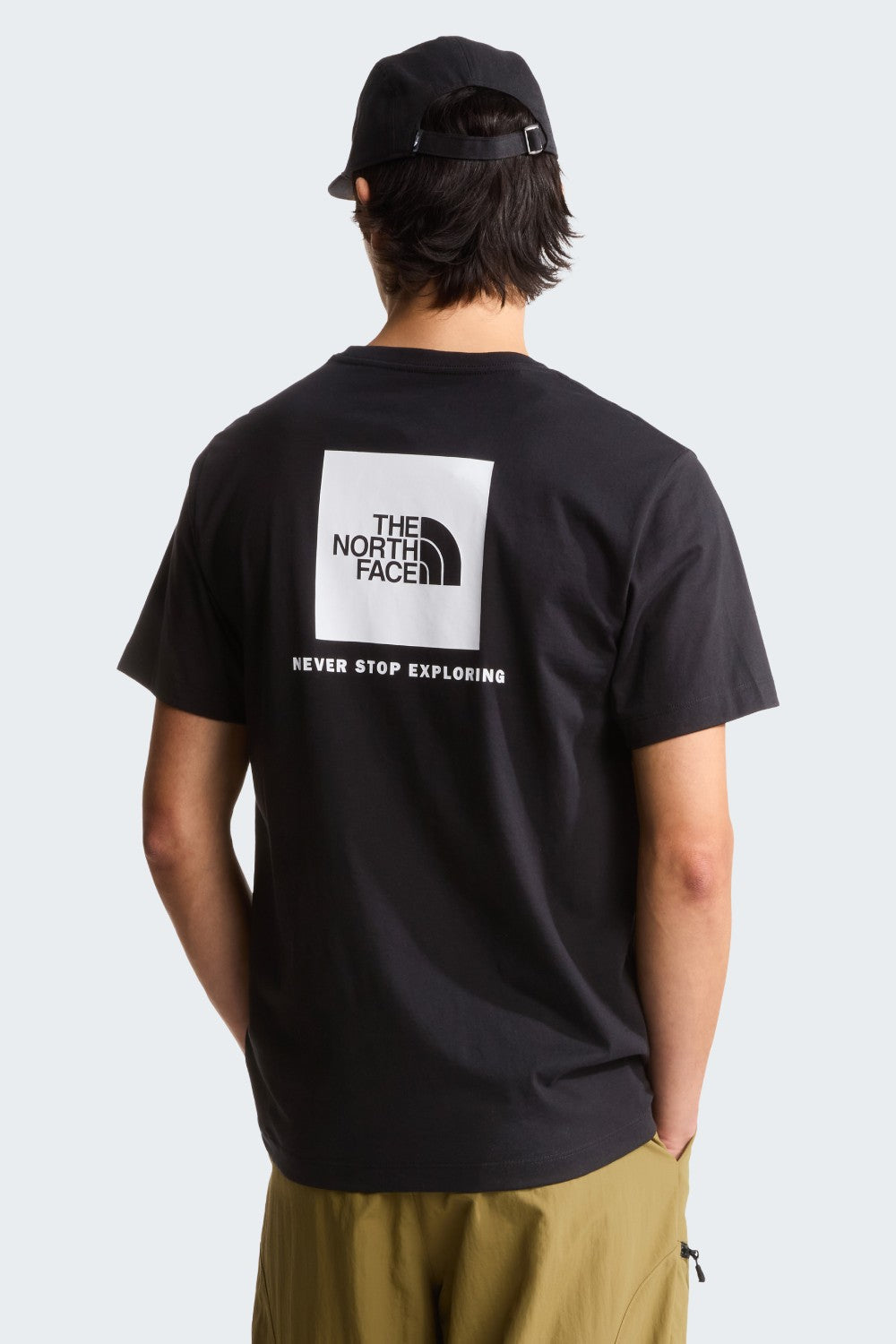טישירט עם הדפס Evolution Box - שחור The North Face