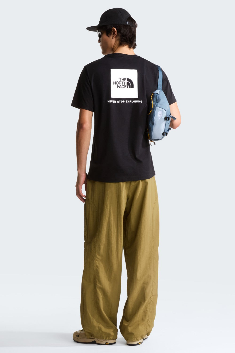 טישירט עם הדפס Evolution Box - שחור The North Face