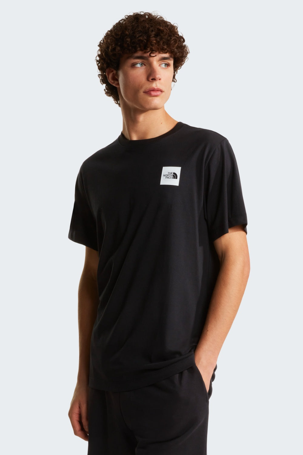 טישירט עם הדפס לוגו Evolution Box - שחור The North Face
