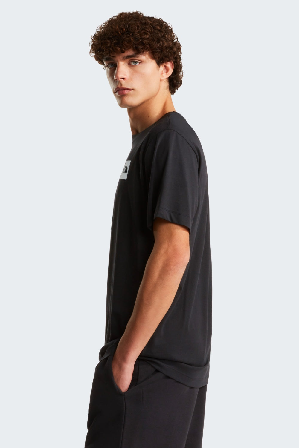 טישירט עם הדפס לוגו Evolution Box - שחור The North Face