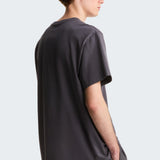 טישירט קצרה ESSENTIAL CENTRE LOGO - אפור North Face