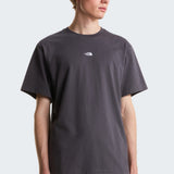 טישירט קצרה ESSENTIAL CENTRE LOGO - אפור North Face