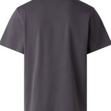 טישירט קצרה ESSENTIAL CENTRE LOGO - אפור North Face