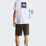 טישירט קצרה בגזרת Regular Fit - לבן North Face