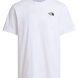 טישירט קצרה בגזרת Regular Fit - לבן North Face