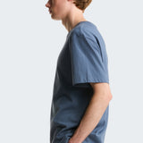 טישירט קצרה ESSENTIAL CENTRE LOGO - אפור North Face