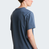 טישירט קצרה ESSENTIAL CENTRE LOGO - אפור North Face
