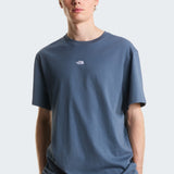 טישירט קצרה ESSENTIAL CENTRE LOGO - אפור North Face