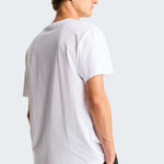טישירט קצרה ESSENTIAL CENTRE LOGO - לבן North Face